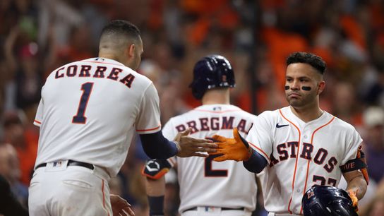 Once again, Jose Altuve and Carlos Correa come through for Astros to down Sox taken at BSJ Headquarters (Red Sox)
